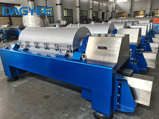Continuous Full Hydraulic Horizontal Spiral Solid Bowl Decanter Centrifuge Wastewater