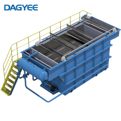 2m3/H Municipal Carbon Steel DAF Dissolved Air Flotation Recycle System Water Treatment System