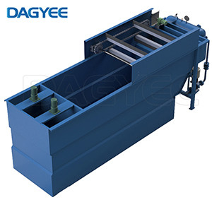 2m3/H Municipal Carbon Steel DAF Dissolved Air Flotation Recycle System Water Treatment System